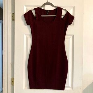Jessica Simpson Merlot dress